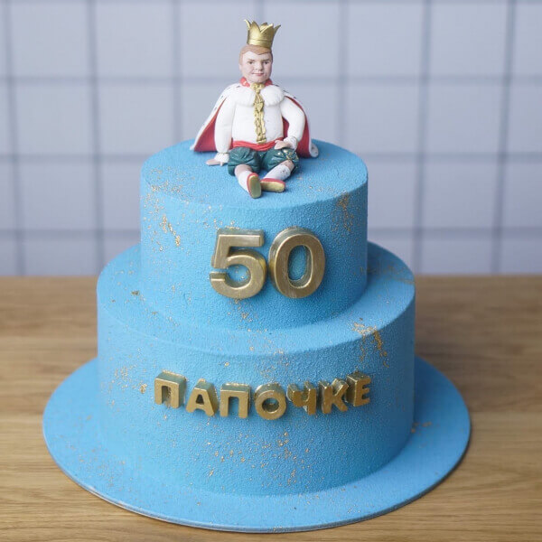 pre1 dlia papy s figurkoi  2229 - Торт Для папы с фигуркой