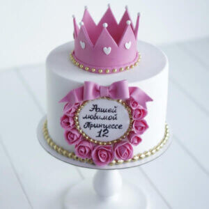 pre1 korona dlia princessy 2328 300x300 - Торт Корона для принцессы