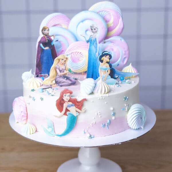 Торт Принцесса на заказ | Купить торт с принцессой на день рождения девочке