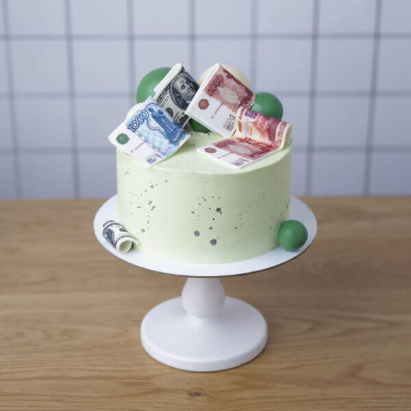 Торт из денег на день рождения - 66 фото