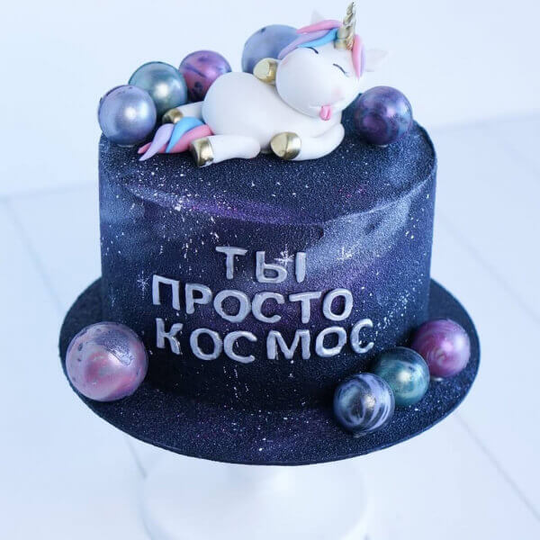 Торт С единорогом pre1 s edinorogom 1704 - Торт С единорогом
