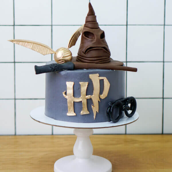 pre1 seryi tort garri potter  2848 - Торт Серый торт Гарри Поттер