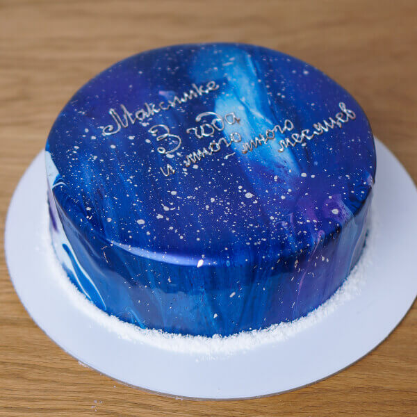 pre1 tort s kosmicheskim pokrytiem  2832 - Торт с космическим покрытием