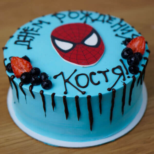 pre1 tort s paukom  2743 - Торт с пауком