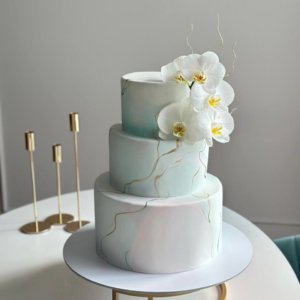 Заказать трехъярусный свадебный торт ❤ Mr. Sweet Киев