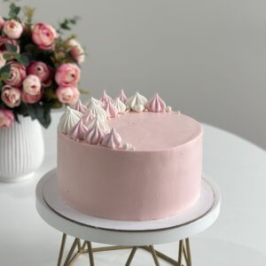 Открытка торт «С днём рождения!»