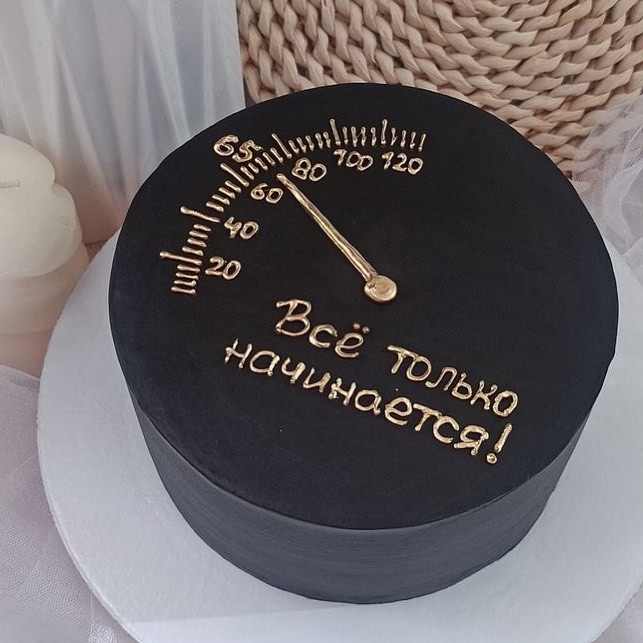 Торт с надписями и декором 471685086 18479110078028414 6544594532526792487 n 600x600 - Торт "спидометр"